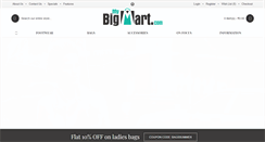 Desktop Screenshot of mybigmart.com